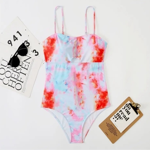 NWOT Large Sz 12 Monokini one piece suit Item# 1F - Picture 2 of 6